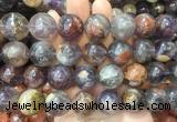 LSBS223 15 inches 18mm round Purple phantom quartz beads wholesale