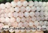 LSBS238 15 inches 14mm round rose quartz gemstone beads wholesale
