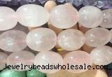 LSBS251 7.5 inches 22*30mm - 25*35mm nuggets rose quartz gemstone beads wholesale