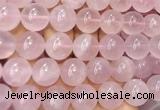 LSBS28 15 inches 18mm round rose quartz gemstone beads wholesale