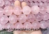 LSBS29 15 inches 20mm round rose quartz gemstone beads wholesale