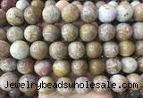 LSBS319 15 inches 18mm round ocean jasper gemstone beads wholesale