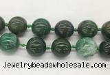 LSBS338 15 inches 30mm round Africa jade gemstone beads wholesale