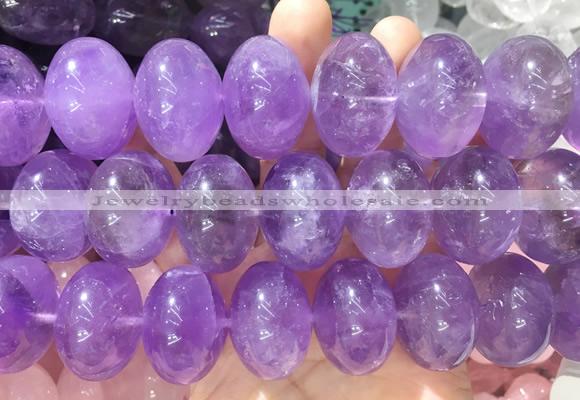 LSBS415 15 inches 20*28mm - 22*30mm rondelle lavender amethyst beads wholesale
