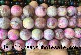 LSBS426 15 inches 20mm round agate gemstone beads wholesale