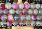 LSBS430 15 inches 20mm round agate gemstone beads wholesale