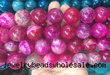 LSBS435 15 inches 20mm round agate gemstone beads wholesale