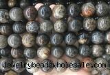 LSBS445 15 inches 18mm round chrysanthemum agate beads wholesale