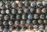 LSBS447 15 inches 18mm round crazy lace agate beads wholesale
