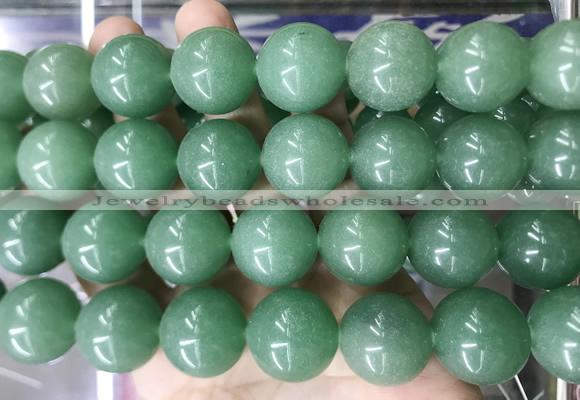 LSBS450 15 inches 20mm round green aventurine gemstone beads wholesale