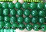 LSBS451 15 inches 20mm round candy jade gemstone beads wholesale