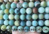 LSBS462 15 inches 16mm round amazonite gemstone beads wholesale