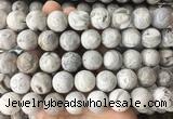 LSBS468 15 inches 16mm round agate gemstone beads wholesale