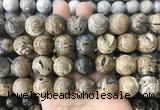 LSBS469 15 inches 18mm round agate gemstone beads wholesale