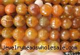 LSBS472 15 inches 20mm faceted round agate gemstone beads wholesale