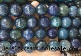 LSBS474 15 inches 20mm faceted round agate gemstone beads wholesale
