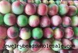 LSBS489 15 inches 20mm round candy jade gemstone beads wholesale