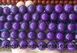 LSBS499 15 inches 16mm round candy jade gemstone beads wholesale
