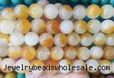 LSBS500 15 inches 16mm round candy jade gemstone beads wholesale