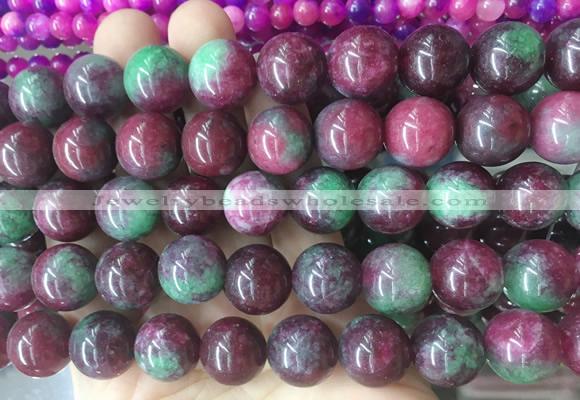 LSBS502 15 inches 16mm round candy jade gemstone beads wholesale