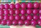 LSBS504 15 inches 18mm round candy jade gemstone beads wholesale