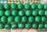 LSBS508 15 inches 18mm round candy jade gemstone beads wholesale