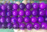 LSBS509 15 inches 18mm round candy jade gemstone beads wholesale