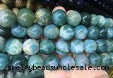 LSBS51 15 inches 16mm round moss agate gemstone beads wholesale