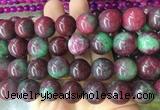 LSBS511 15 inches 18mm round candy jade gemstone beads wholesale