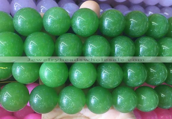 LSBS523 15 inches 20mm round malaysian jade gemstone beads wholesale