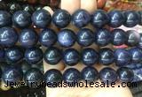 LSBS54 15 inches 16mm round blue goldstone gemstone beads wholesale