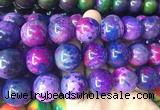 LSBS568 15 inches 20mm round agate gemstone beads wholesale