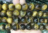 LSBS57 15 inches 16mm round yellow tiger eye gemstone beads wholesale