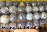LSBS591 15 inches 20mm round agate gemstone beads wholesale