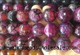 LSBS594 15 inches 20mm faceted round agate gemstone beads wholesale