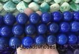 LSBS663 15 inches 20mm round howlite turquoise gemstone beads wholesale