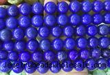LSBS728 15 inches 14mm round howlite turquoise gemstone beads wholesale