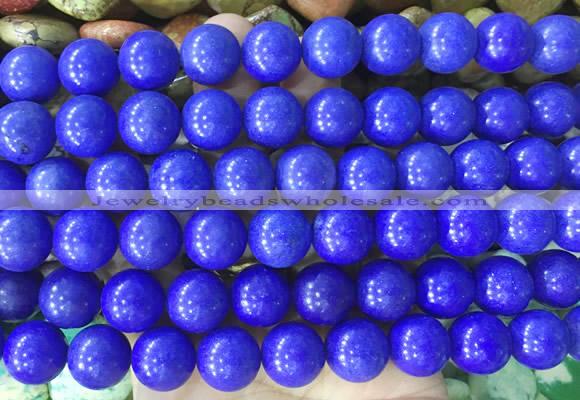 LSBS729 15 inches 14mm round howlite turquoise gemstone beads wholesale