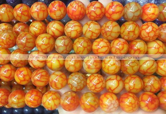 LSBS762 15 inches 14mm round agate gemstone beads wholesale
