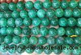 LSBS764 15 inches 14mm round agate gemstone beads wholesale
