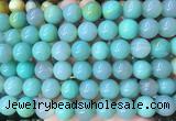 LSBS771 15 inches 14mm round agate gemstone beads wholesale
