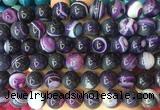 LSBS774 15 inches 14mm round agate gemstone beads wholesale