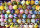 LSBS785 15 inches 14mm round agate gemstone beads wholesale