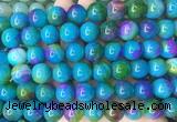 LSBS787 15 inches 14mm round agate gemstone beads wholesale