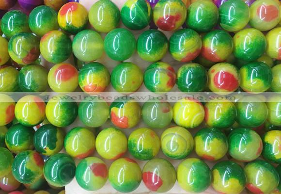 LSBS792 15 inches 14mm round agate gemstone beads wholesale
