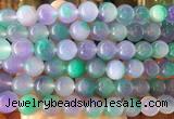 LSBS835 15 inches 14mm round candy jade gemstone beads wholesale