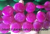 LSBS841 15 inches 30mm coin candy jade gemstone beads wholesale
