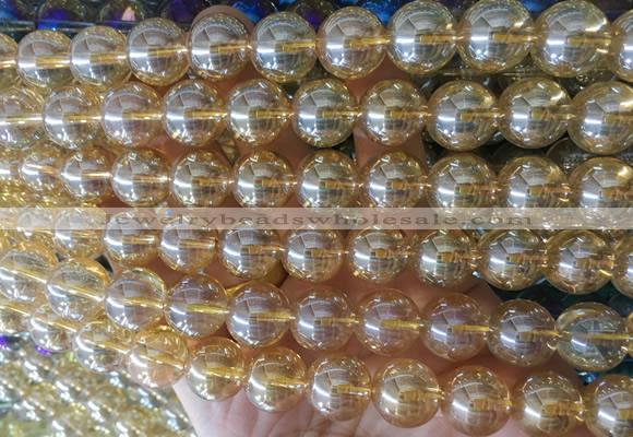 LSBS855 15 inches 14mm round synthetic crystal gemstone beads wholesale