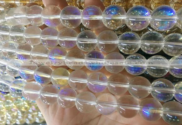 LSBS863 15 inches 14mm round synthetic crystal gemstone beads wholesale