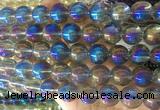 LSBS874 15 inches 16mm round synthetic crystal gemstone beads wholesale